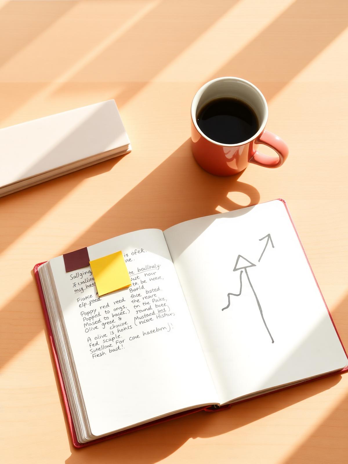 A printed Clarity Report on a sunlit desk